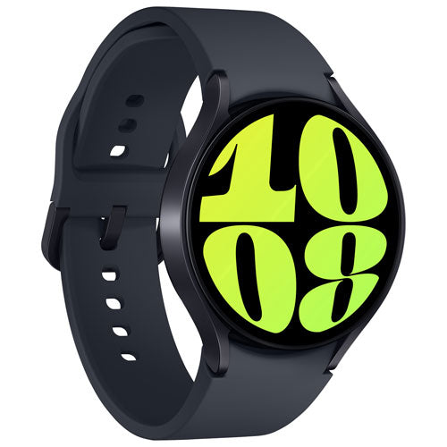 //// Samsung | Galaxy Watch6 (GPS) 44mm Smartwatch with Heart Rate Monitor - Graphite | SM-R940NZKAXAC | PROMO END NED. | REG. PRICE $449.99
