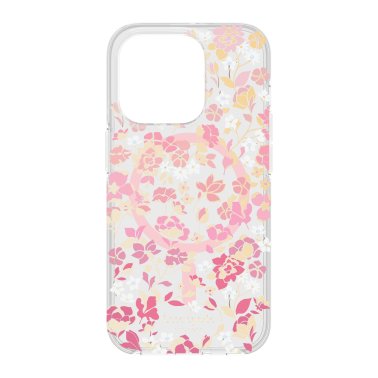 //// Kate Spade NY | iPhone 15 Pro Protective Hardshell MagSafe Case - Flowerbed | 15-12020