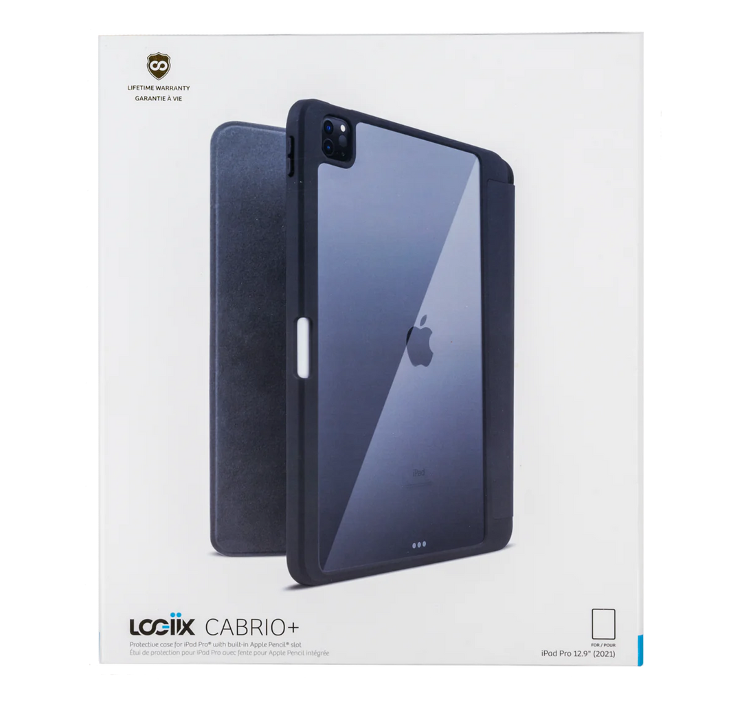 LOGiiX | Cabrio+ for iPad 10.2 in (2021-2019) - Midnight Blue | LGX-13222