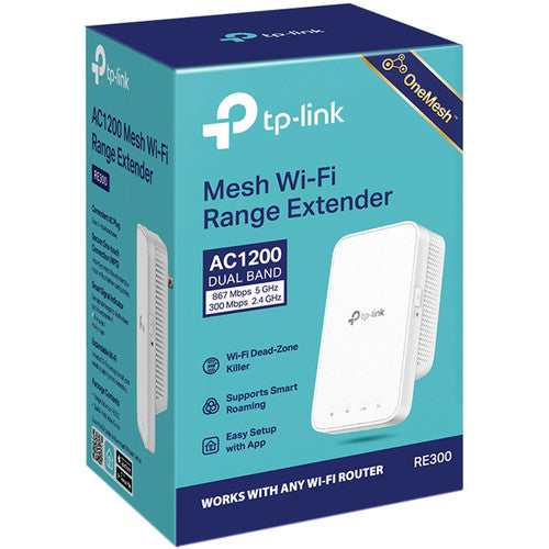 //// TP-Link | AC1200 Mesh Wi-Fi Range Extender RE300