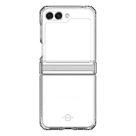 ItSkins | Hybrid_R Hinge Clear Transparent Case for Samsung Galaxy Z Flip5 | 120-7661