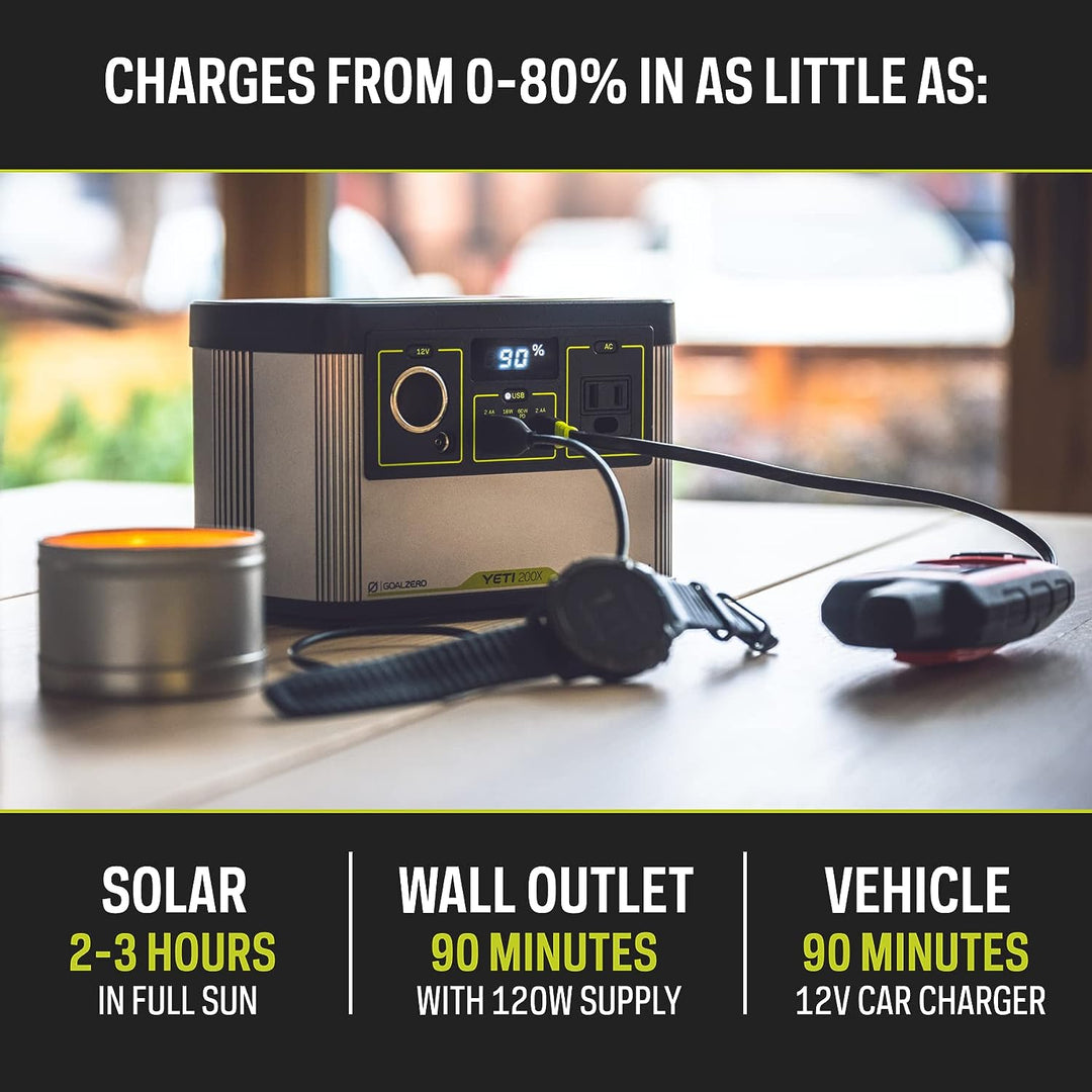 Goal Zero | Lithium Yeti 200x Portable Solar Generator |  22070