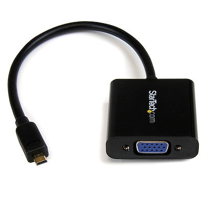 SO Startech | Micro HDMI (M) - Vga (F) Adapter | MCHD2VGAE2