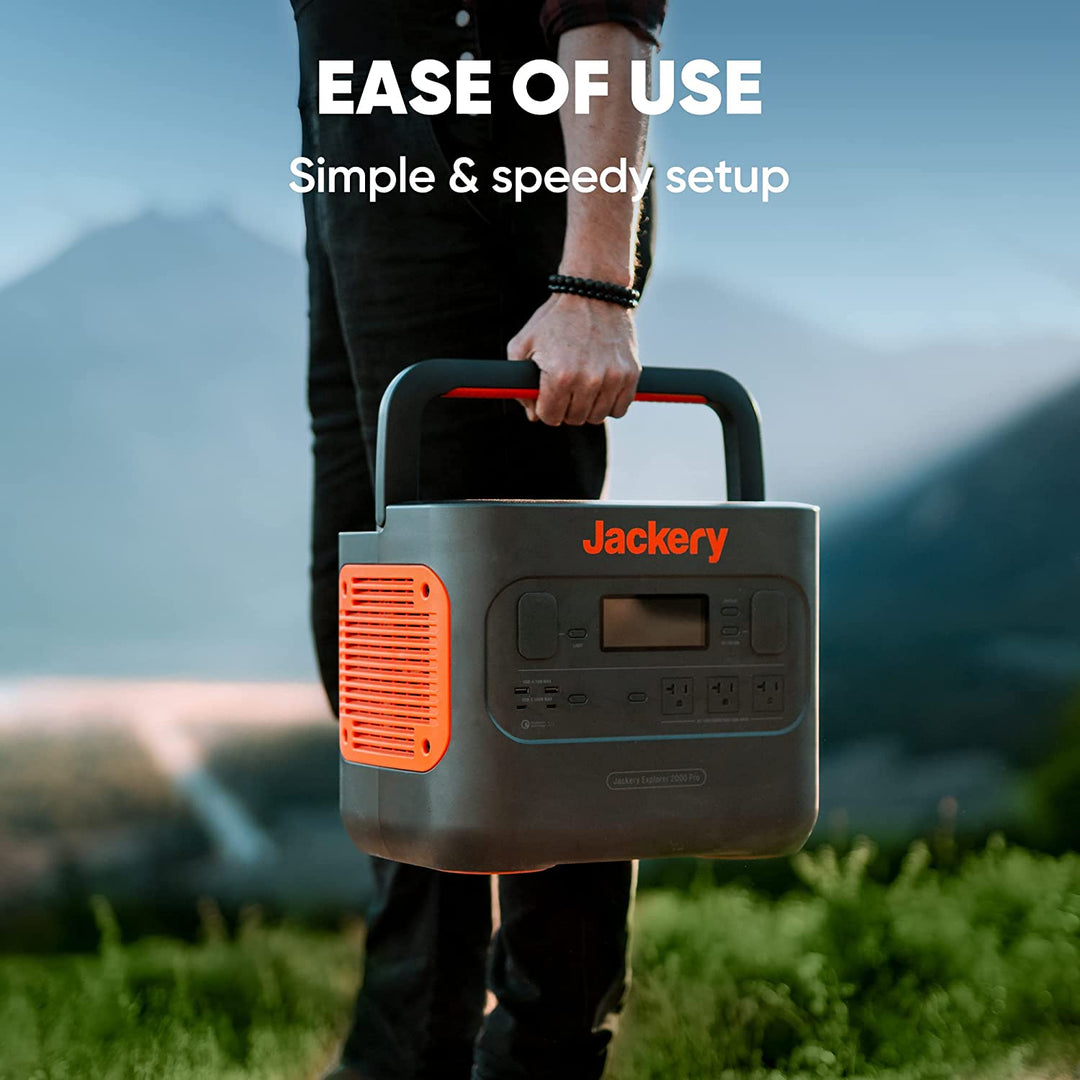 Jackery | Explorer 2000 Pro Portable Power Station - 2200W 2160Wh | E2000PRO