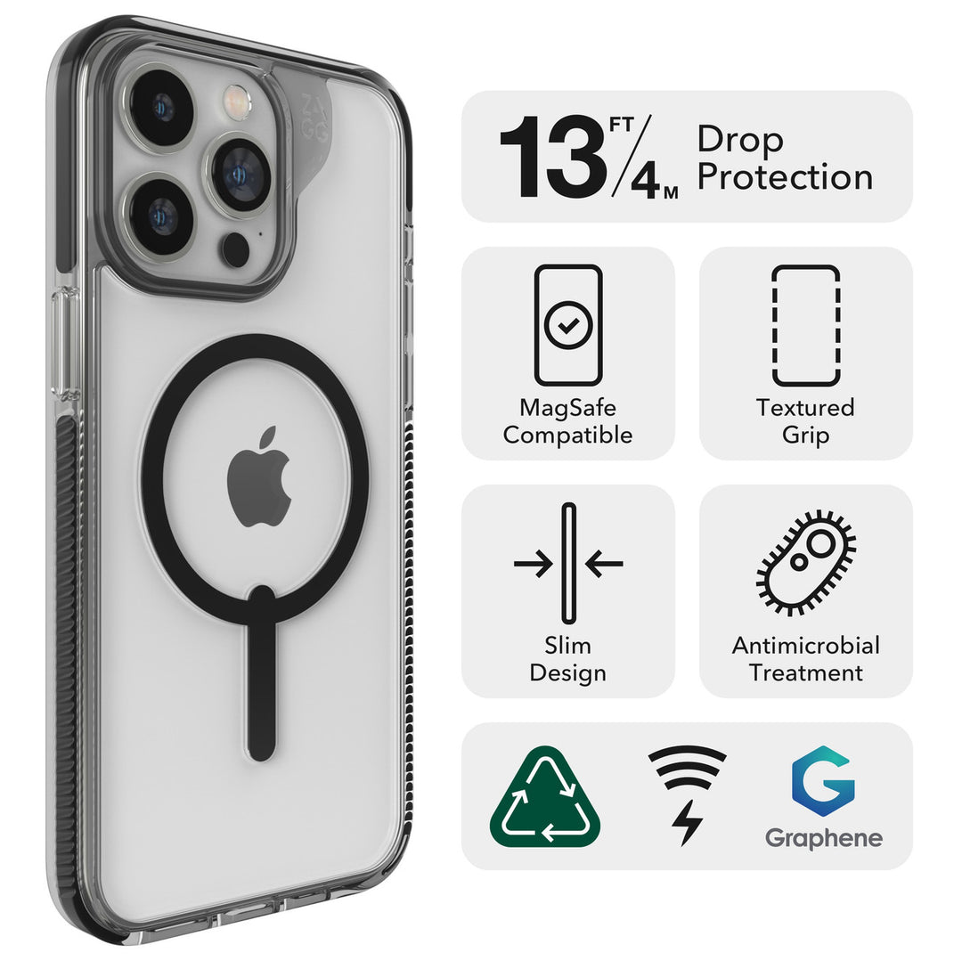 ZAGG  | iPhone 15 Pro Max (GEAR4) Santa Cruz Snap Case - Purple | 15-11771