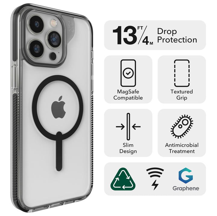 ZAGG  | iPhone 15 Pro Max (GEAR4) Santa Cruz Snap Case - Purple | 15-11771
