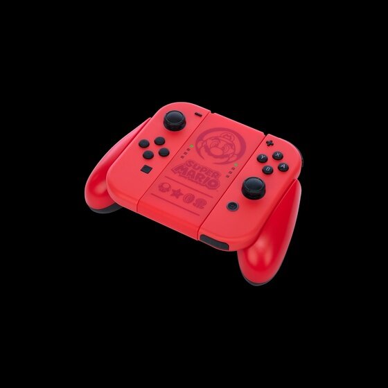 PowerA | Joy-Con Comfort Grip for Nintendo Switch - Super Mario: Red | NSAC0058-02