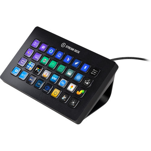 Elgato | Stream Deck XL - Advanced Stream Control With 32 Programmable LCD Keyboard | 10GAT9901