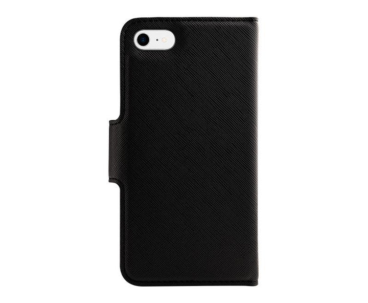 Caseco | Sunset Blvd | iPhone SE / SE2 / 8 / 7 / 6 - 2-in-1 RFID Blocking Folio Case - Black | C3508-01
