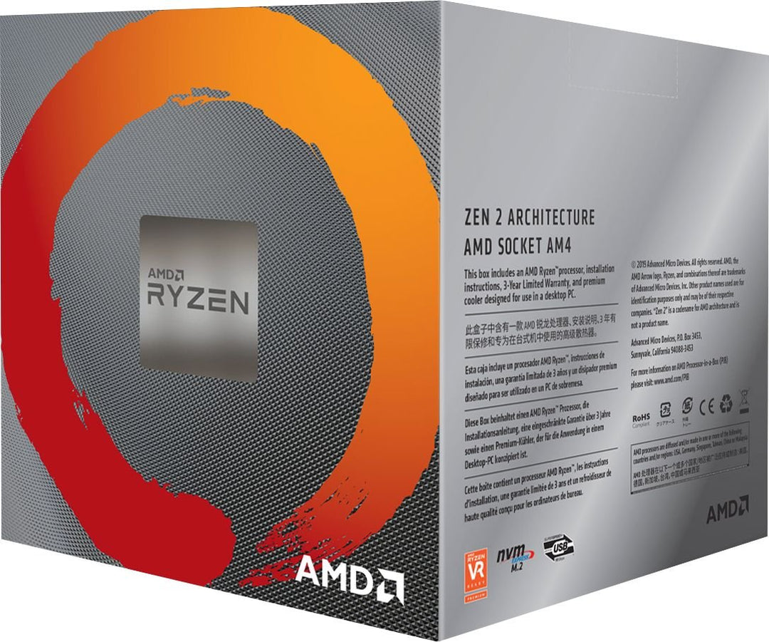 AMD | CPU BOX Ryzen 7 3800X 8C 16T 4500MHz 32M 105W AM4 WraithPrism | 100-100000025BOX