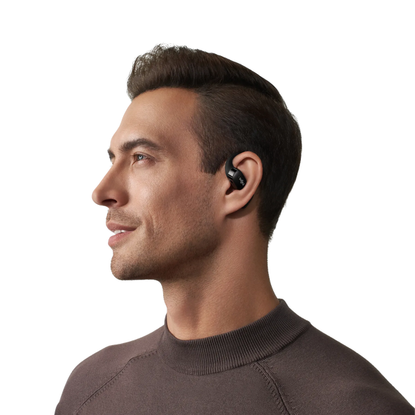 Shokz | OpenFit Open-Ear True Wireless Earbuds - Black | T910-ST-BK-CA-153