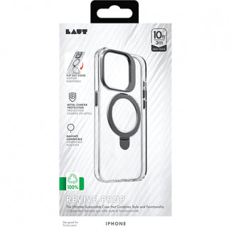 LAUT | Revive Prop for iPhone 15 Pro - Crystal | L_IP23B_RE_UC