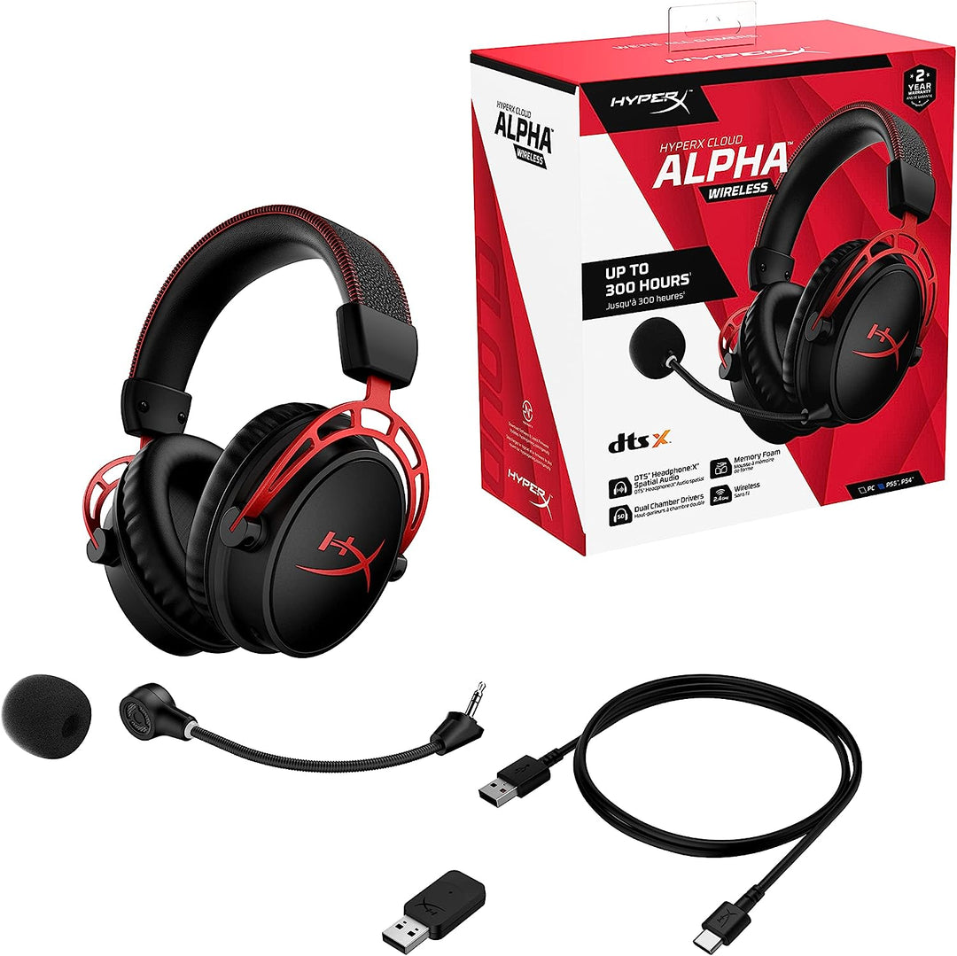 HyperX Cloud II Alpha RF Wireless Over-Ear Gaming Headset