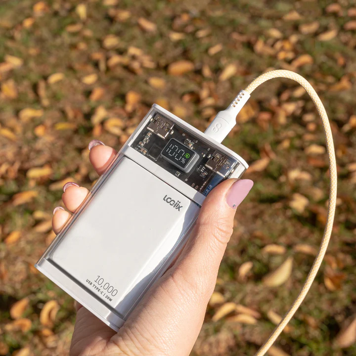 LOGiiX | Piston Power - Crystal Mag 10000 mAh - White | LGX-13511