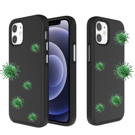 Blu Element | Antimicrobial Armour 2X iPhone 12/12 Pro - Black | 120-3192