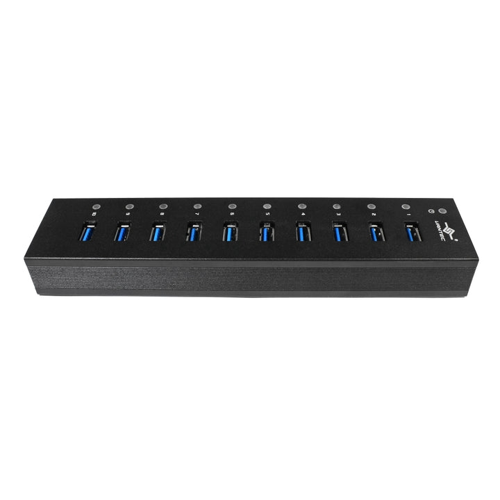 SO Vantec | 10-Port USB 3.0 Aluminum ALL Data/charging Hub | UGT-AH110U3-BK