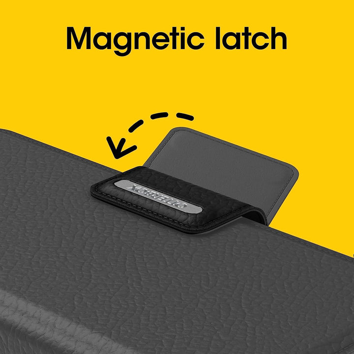 //// Otterbox | Strada Leather Folio Case for iPhone 14 Plus - Black | 15-10232