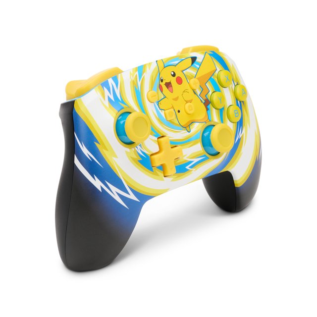 PowerA | Enhanced Wireless Controller for Nintendo Switch - Pokemon Pikachu Vortex | 1523595-01