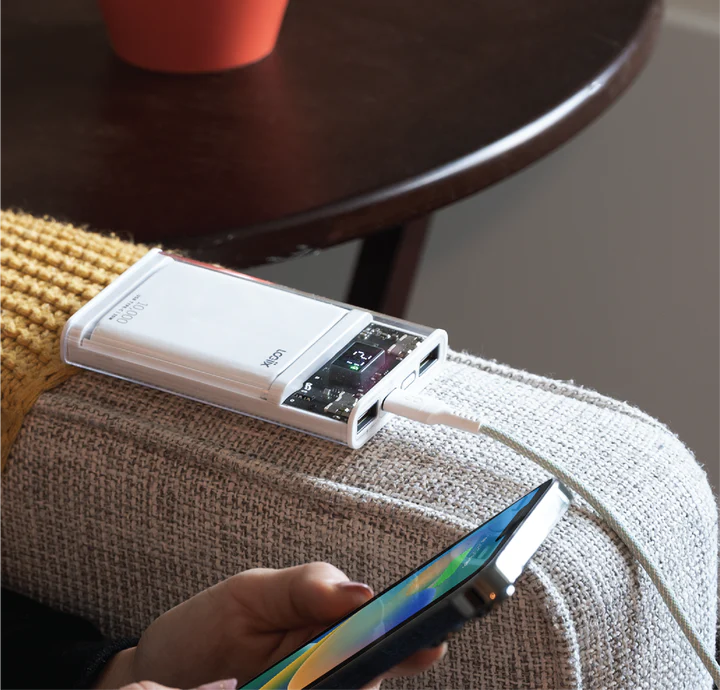 LOGiiX | Piston Power - Crystal Mag 10000 mAh - White | LGX-13511