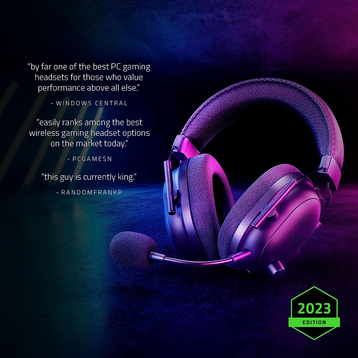 Razer | BlackShark V2 Pro Plus Wireless Gaming Headset - Black