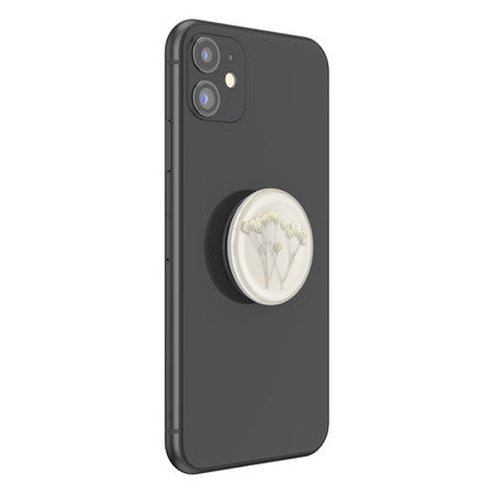 //// PopSockets | PopGrip Pressed Flower Baby's Breath | 123-0413