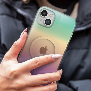 ZAGG GEAR4 | Milan Snap Case iPhone 15/14 Plus - Iridescent | 15-11677