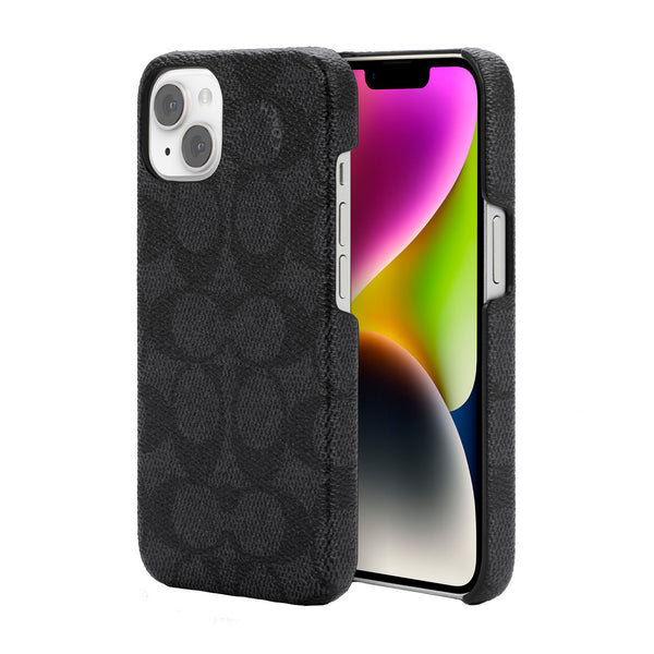 Coach | iPhone 14/13 - Slim Wrap Case - Signature C Charcoal