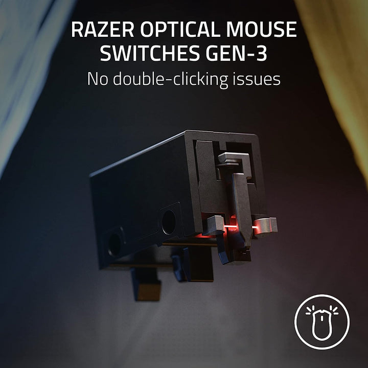 Razer | DeathAdder V3 30000 DPI Wired Optical Gaming Mouse - Black | RZ01-04640100-R3U1