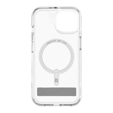 ZAGG GEAR4 | Crystal Palace Snap Kickstand Case iPhone 16e/15/14/13 - Clear | 15-11778