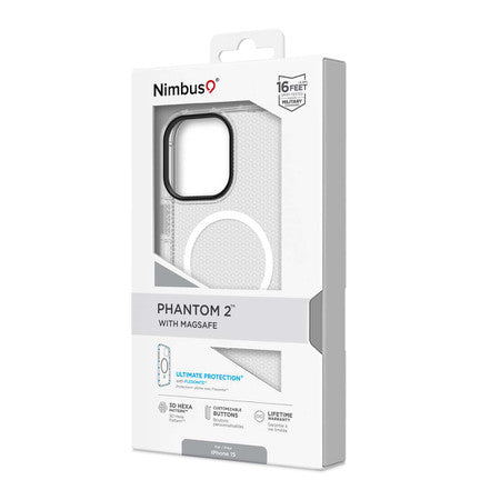 Nimbus | Phantom 2 MagSafe Case iPhone 15/14/13 - Clear | 120-7357