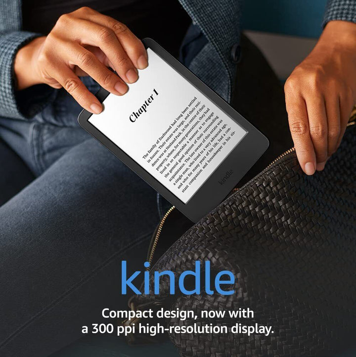 Amazon | Kindle 16GB 6" Digital eReader with Touchscreen - Black | B09SWS16W6