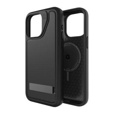 ZAGG GEAR4 | Everest Snap Kickstand Case  iPhone 15 Pro Max - Black | 15-11710