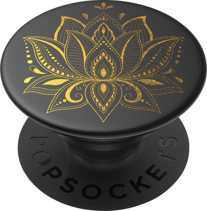 //// PopSockets | PopGrip Golden Prana Black | 123-0368