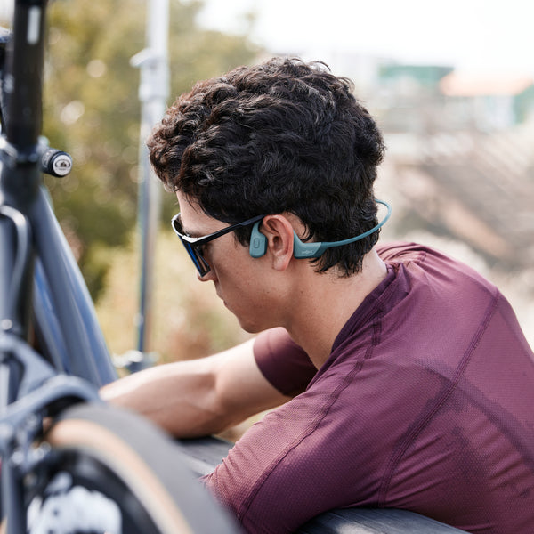 Shokz | OpenRun Pro Bone Conduction Bluetooth Headset - Blue | S810-ST-BL-CA-153