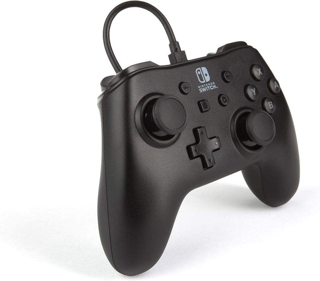 PowerA | Wired Controller for Nintendo Switch - Black Matte | 1511370-01