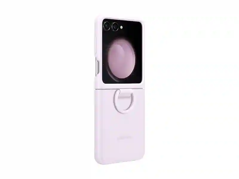 Samsung | OEM Galaxy Z Flip 5 Silicone Case w/Ring - Lavendar | 120-7617