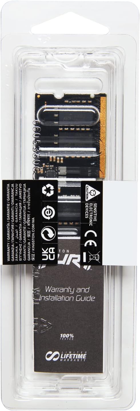 Kingston | RAM 16GB 4800MT/s DDR5 CL38 SODIMM FURY Impact
