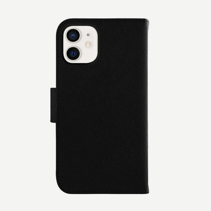 Caseco | Sunset Blvd | iPhone SE / SE2 / 8 / 7 / 6 - 2-in-1 RFID Blocking Folio Case - Black | C3508-01