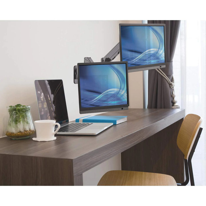 SO Manhattan | Universal Gas Spring Dual Monitor Wall Mount Up to 32"  |  6392928
