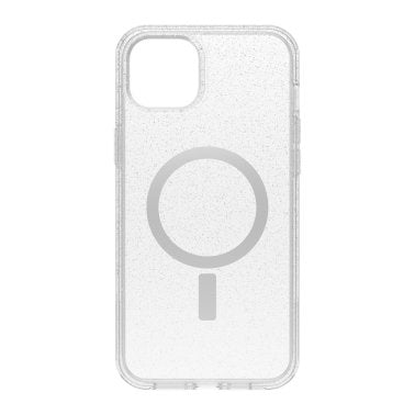 Otterbox | Symmetry w/ MagSafe Clear Series Case iPhone 15/14 Plus - Clear/Silver Flake (Stardust) | 15-11611