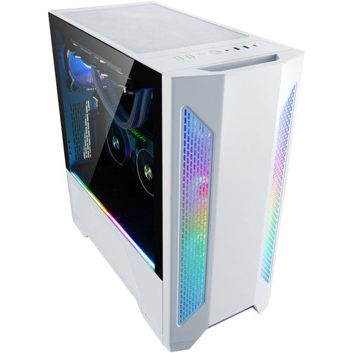 Lian-Li | Case Tempered Glass 3x3.5 2x2.5 E-ATX ATX M-ATX ITX White LANCOOL II-W