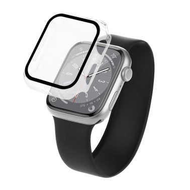 Case-Mate | Apple Watch (Series 4,5,6,SE) 44mm Tough Case w/Integrated Glass Screen Protector - Clear | 15-11268