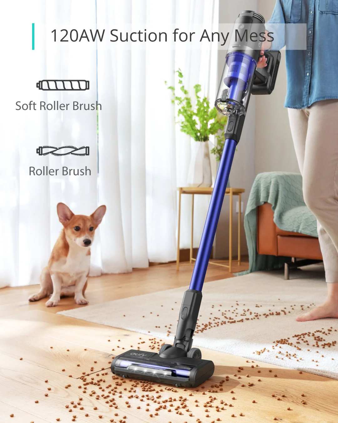 Eufy | HomeVac S11 Infinity - Cordless Stick Vacuum - 2x Battery - Black | T2501112