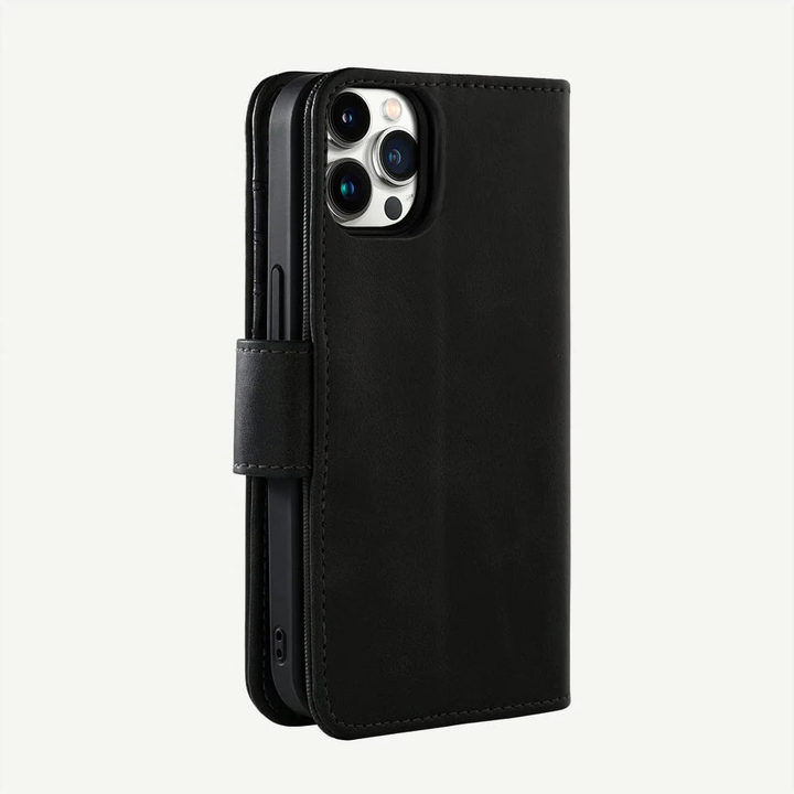 Caseco | 5th Ave MagSafe Wallet Case iPhone 15 Pro - Black | C31B3-01