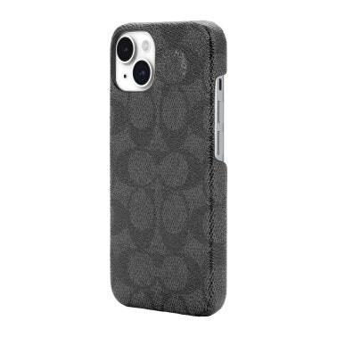Coach | Slim Wrap Signature C Case iPhone 17e/16e/15/14/13 - Charcoal | 15-12444