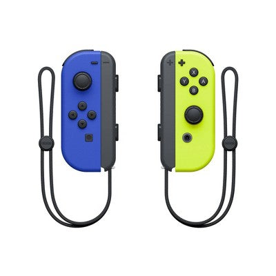Nintendo | Switch Left and Right Joy-Con Controllers - Blue/Neon Yellow | HACAJAPAA