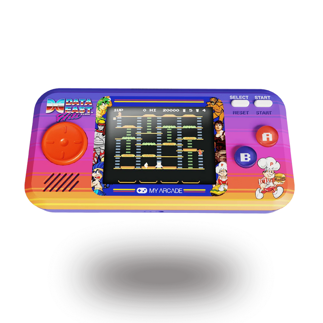 Dreamgear | Pocket Player Data East Hits + 300 Bonus Games Portable Gaming System | DGUNL-4127