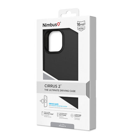 Nimbus | Cirrus 2 MagSafe Case iPhone 15/14/13 - Black | 120-7358