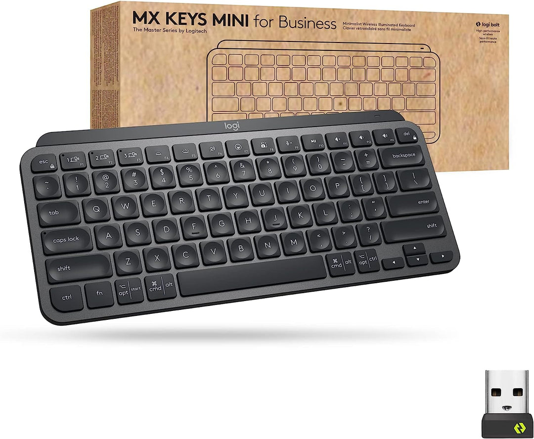 Logitech | MX Keys Mini for Business - Graphite | 920-010594