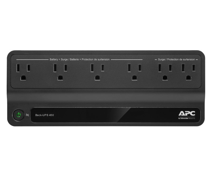 APC | Back UPS - Battery Backup 6 Outlet 450VA 120V | BN450M-CA